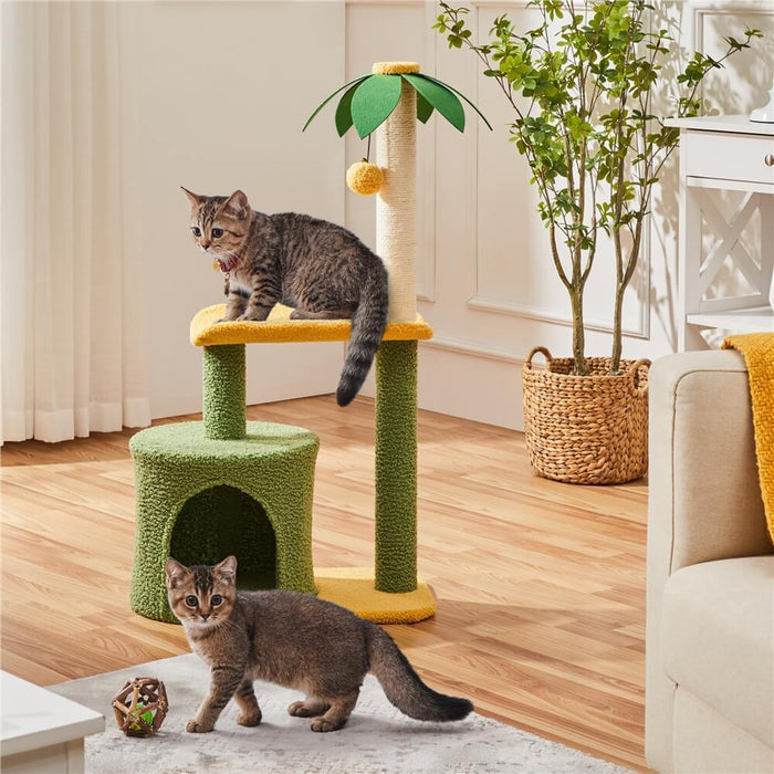 37″ Tall Coconut Palm Cat Tree