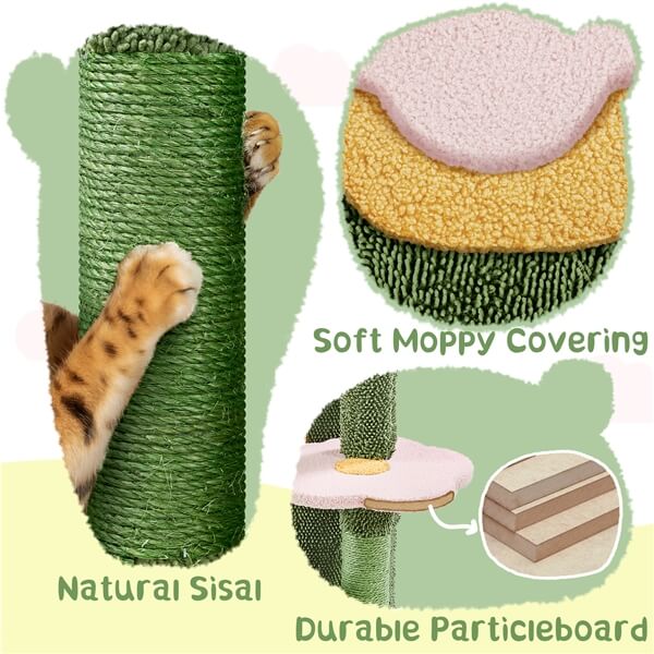 48.5″ H Oasis-themed Cat Tree