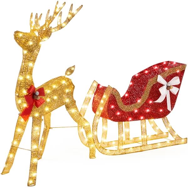 reindeer outdoor christmas