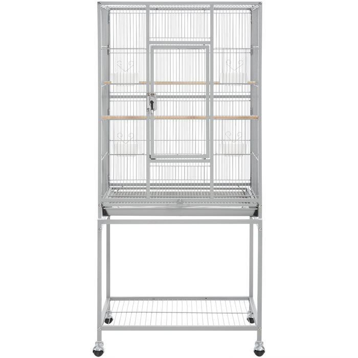 Yaheetech  53.5″H Mobile Large Parrot Cage with Stand