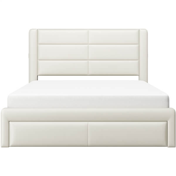 Bed Frame with 4 Storage Drawers