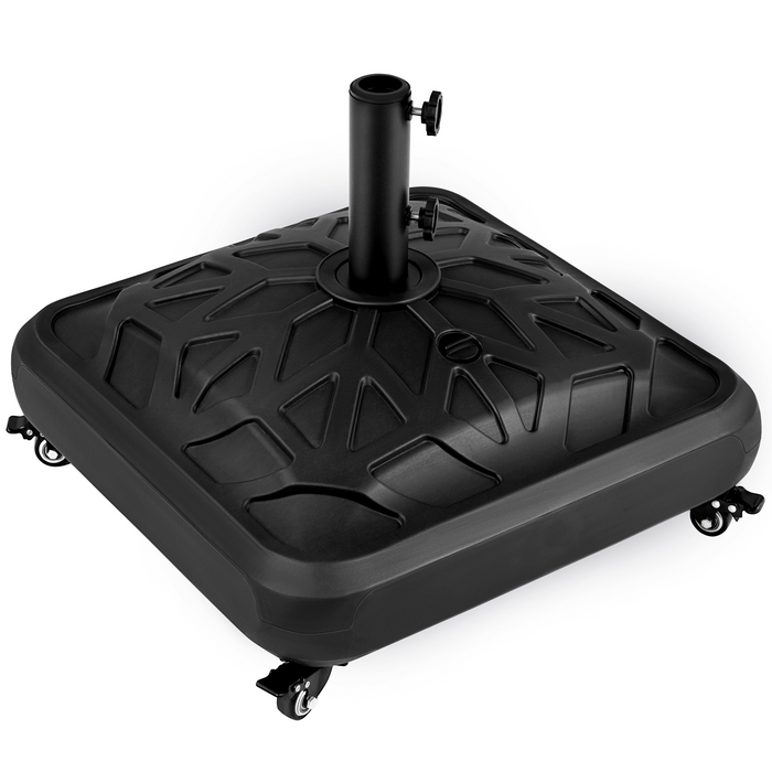 Yaheetech Capacity Fillable Rolling Patio Parasol Base Stand