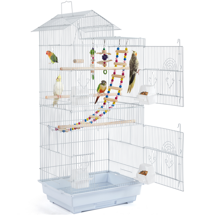 Yaheetech Large Roof Top Parrot/Bird Cage