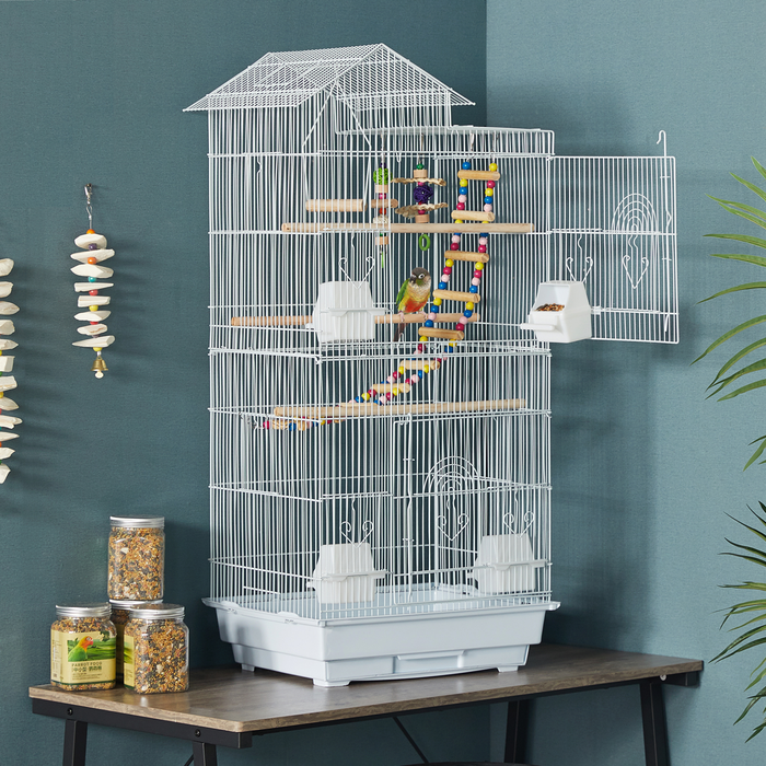 Yaheetech Large Roof Top Parrot/Bird Cage