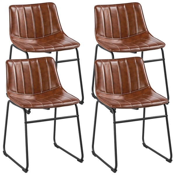 armless side chair