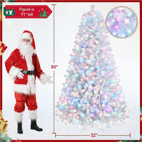 7.5ft / White