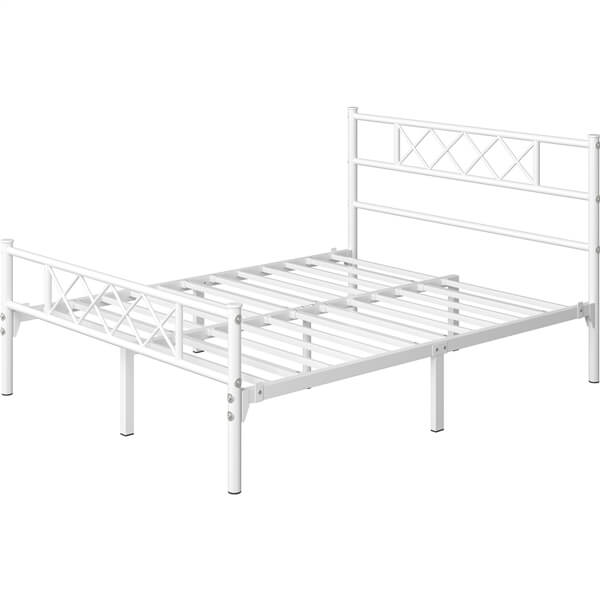 Yaheetech Simple Metal Platform Bed Frame Mattress Foundation