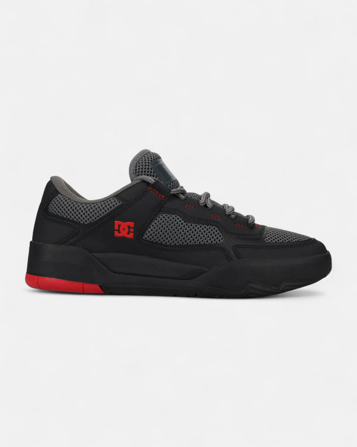 Zapatillas DC Metric Negro Gris Rojo