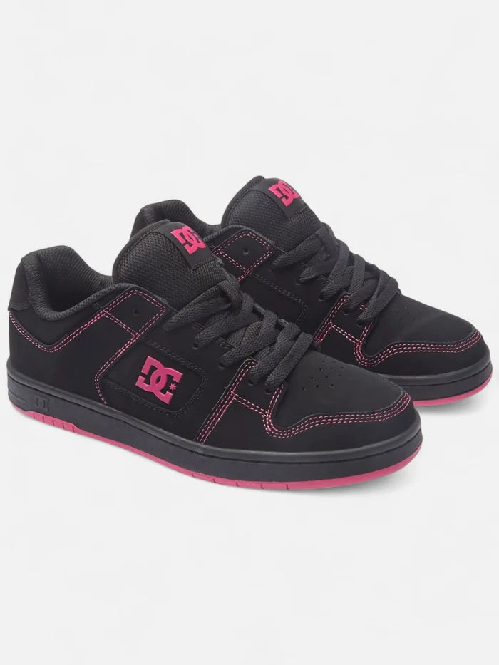 Zapatillas DC Mujer Manteca 4 Negro Rosa