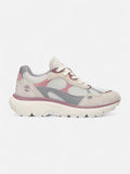 Zapatillas Timberland Mujer Hazel Lane Low Lace Plateado Blanco Violeta