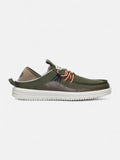 Zapatos Hey Dude Bradley Blipper Nylon Verde Militar
