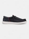 Zapatos Hey Dude Wally Funk Jersey Jacquard Negro Print