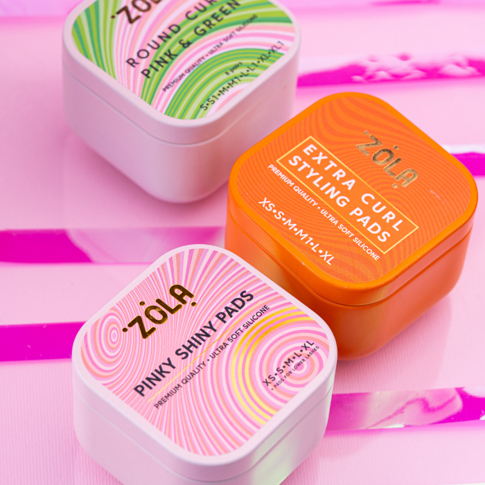 Zola - Lash Lift Shields - Pink Shiny (5 Sizes)
