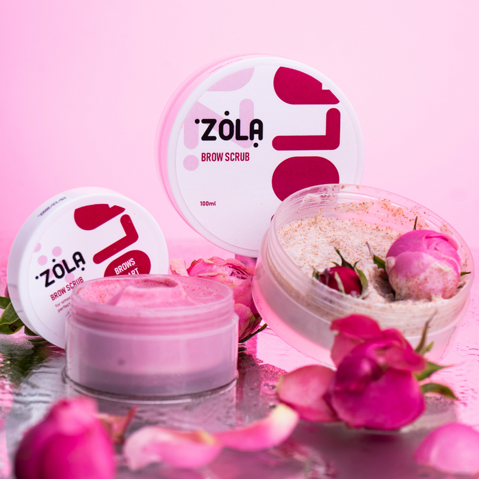 Zola - Soft Eyebrow Scrub - Vanilla (100ml)